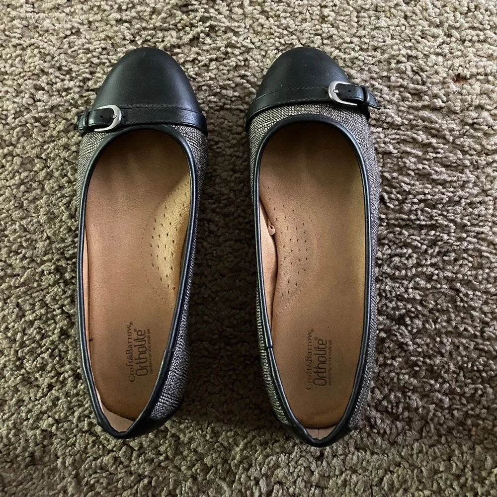 Croft & Barrow® Women's Ortholite Quilted Comfort Ballet Flats - Picture 1 of 9